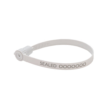 VersaTruck Numbered Fixed Length Security Seal - White